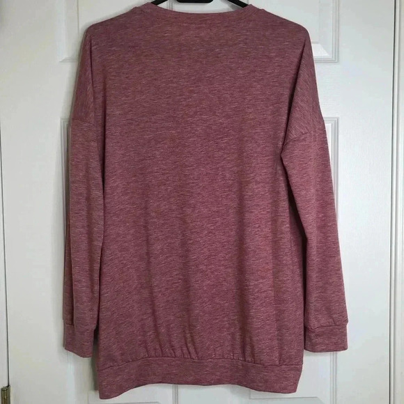 Friends Long Sleeved  Shirt Purpleish-Pink Small - Picture 10 of 16